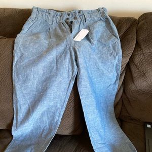 Calvin Klein Paperbag Waist Pants